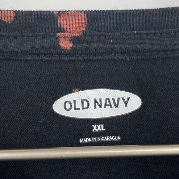 Biggie Smalls Custom Bleach Splatter Short Sleeve Shirt SZ 2XL Upcycled - Picture 3 of 5